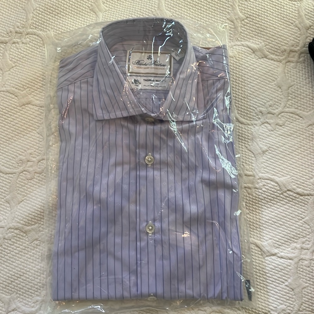 Made in USA Brooks Brothers Thomas Mason sport shirt